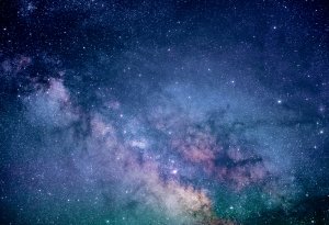 Colorful galaxy