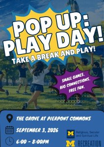 Flyer for event: September 3rd