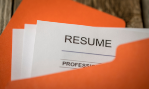 Resume writing