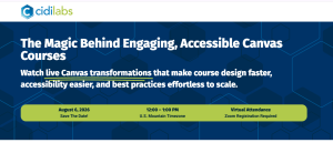 Webinar graphic outlining title and time of training