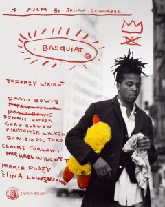 official poster for the 1996 biographical drama film Basquiat