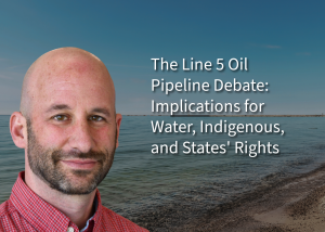 University of Michigan's Mike Shriberg, a Professor in the School for Environment & Sustainability and Director of the UM Water Center,
