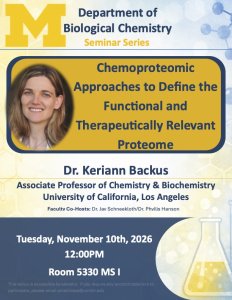 Backus Seminar