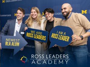 RLA fellows smiling with RLA logo