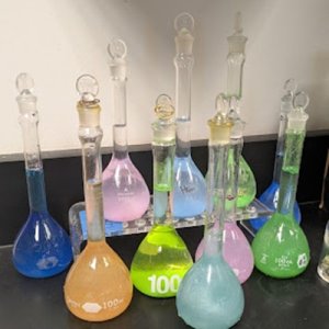 Flask potions made at the Lab Swap Shop