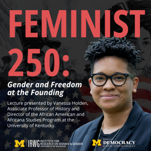 Vanessa Holden, Associate Professor of History and Director of the African American and Africana Studies Program at the University of Kentucky.