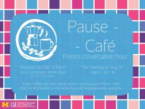 Pause Cafe Poster
