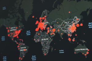 World-wide international demographic map