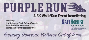 Purple Run Promotional Card