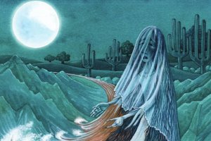 From the cover of La Llorona: retelling a Mexican legend, Red Chair Press, 2015.
