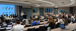 Internship panel presentation.