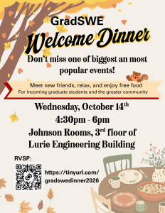attend GradSWE dinner