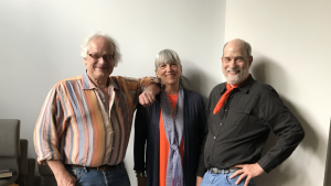 Musicians standing together