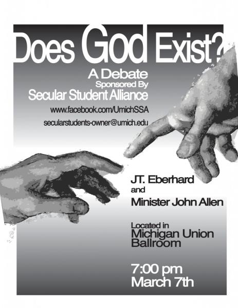 A flier for our event