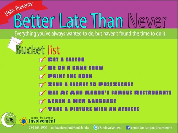 UMix: Better Late than Never