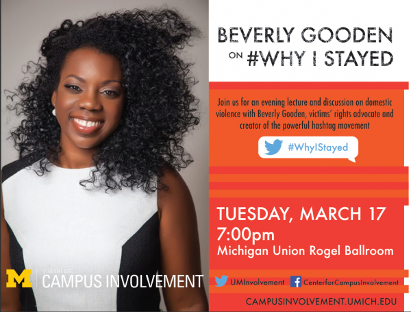 Join us for an evening lecture on Tuesday, March 17th from 7-8pm in the Michigan