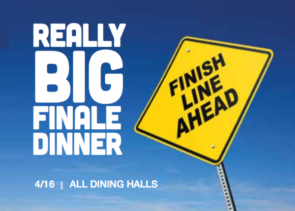 Road sign reads "Finale"