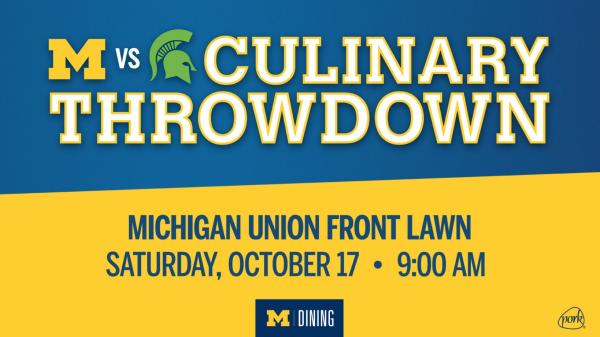 UM vs MSU Culinary Throwdown