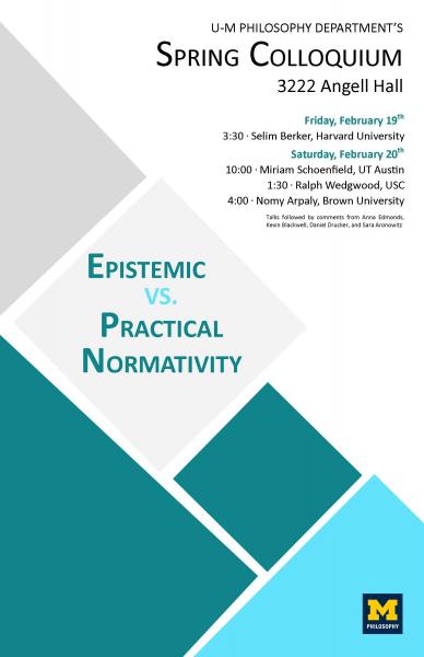 Spring Colloquium