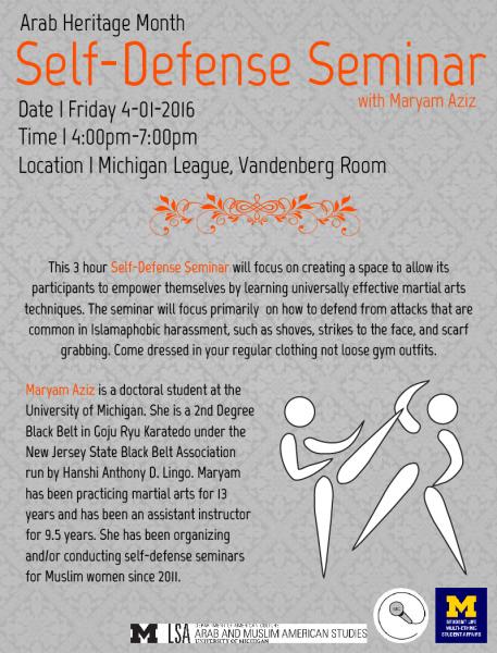 Self-Defense Seminar