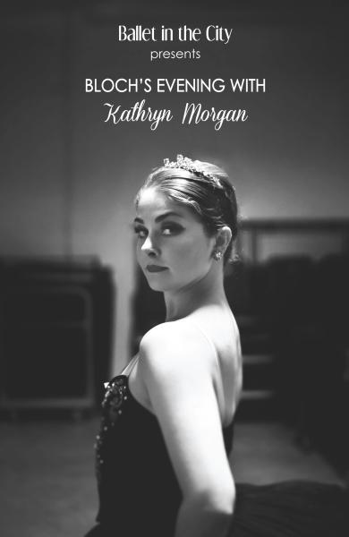 Bloch's Evening with Kathryn Morgan