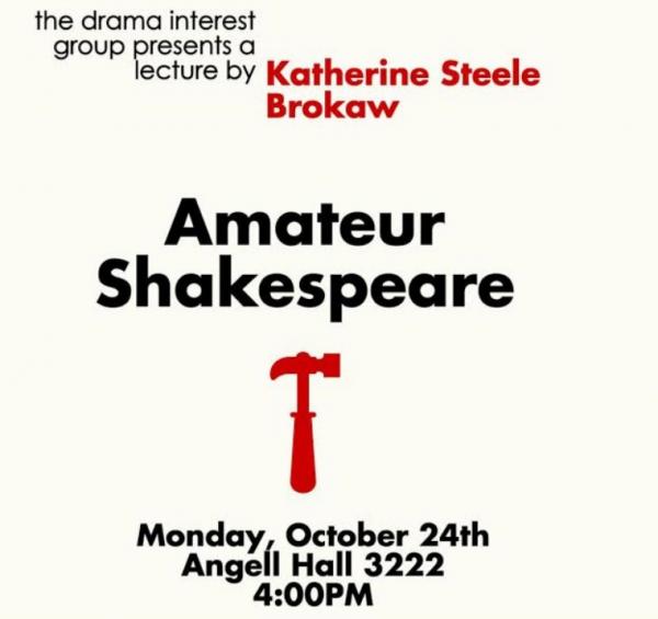 Brokaw lecture poster