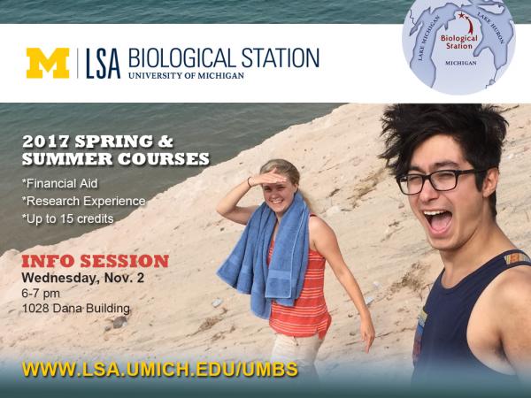 Info Session poster
