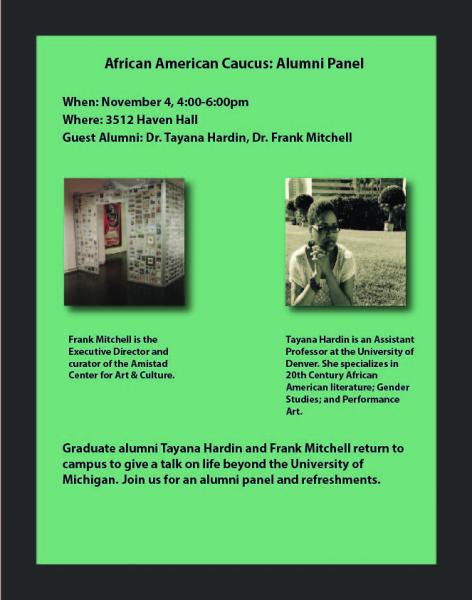 African American Caucus Flyer