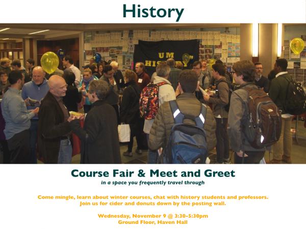 Course Fair flyer