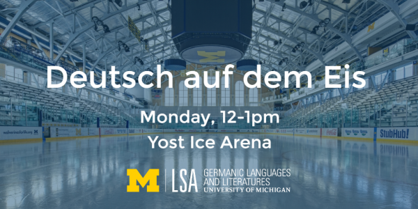 photo of ice arena with deutsch auf dem eis written on it