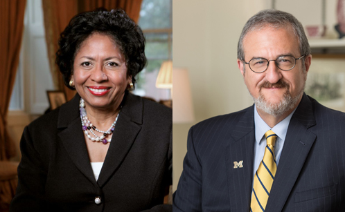 President Schlissel and Ruth Simmons