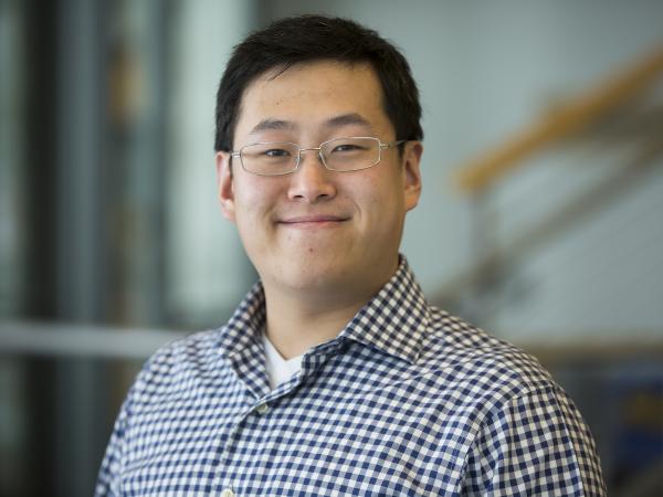 Portrait of Victor Wu. Photo by Joseph Xu, College of Engineering