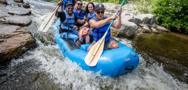 Rafting the cascades