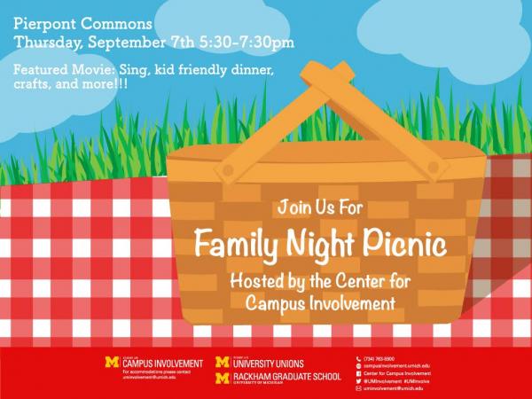 Family Night Digital Ad