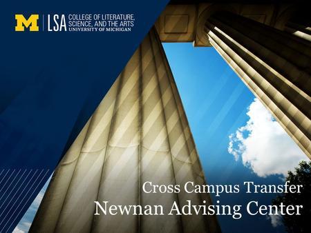 cross campus transfer newnan advising
