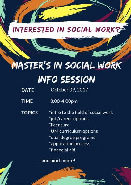 info session flyer