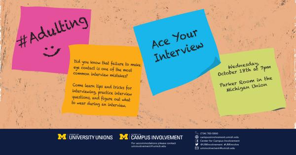 #Adulting: Ace Your Interview