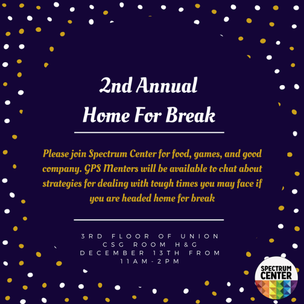 Home For Break Flyer