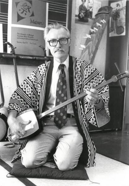William Malm, Professor Emeritus of Music (Music History and Musicology) U-M School of Music, Theatre & Dance