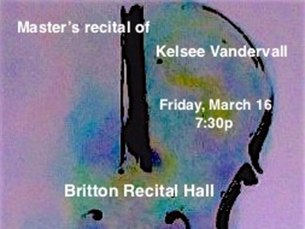 Masters Recital: Kelsee Vandervall, cello