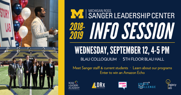 Sanger Info Session