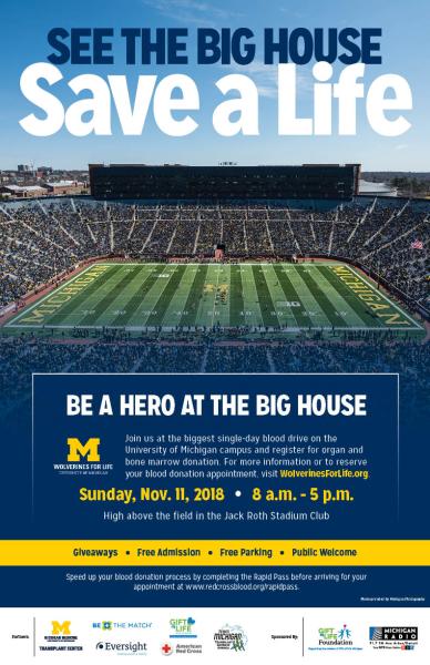 Be a Hero Flyer 2018
