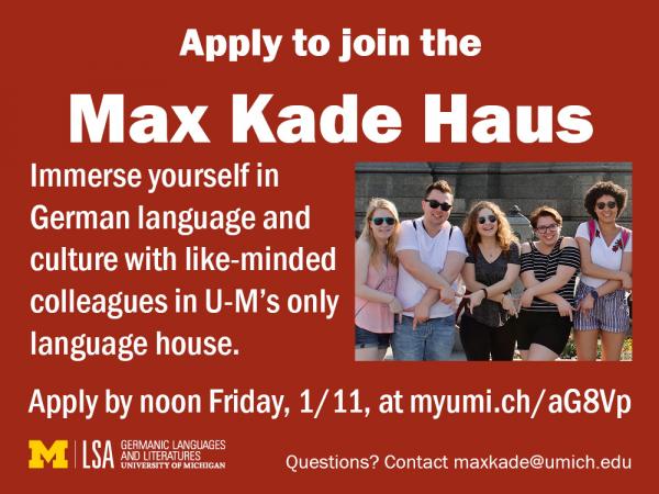 max kade ay 2019-20 application deadline 1/11/19