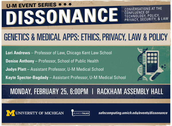 Genetics & Medical Apps Panel Discussion