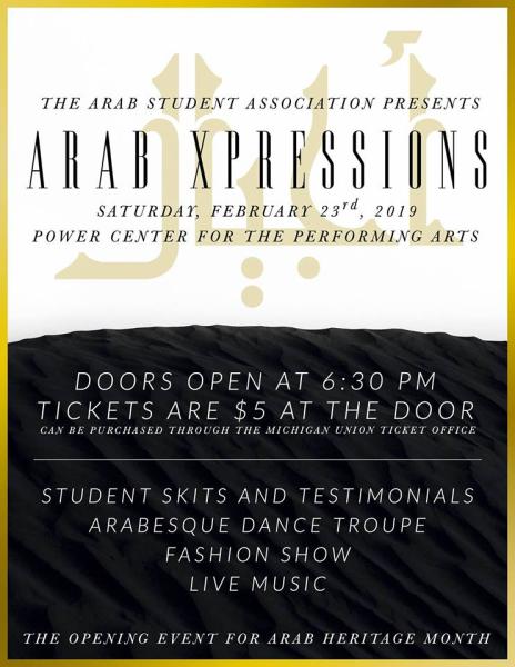 Arab Xpressions Flyer