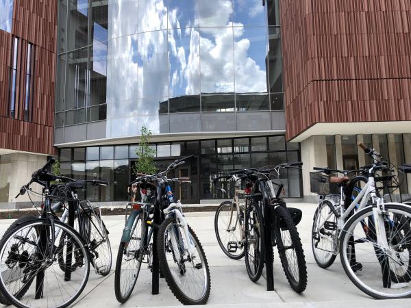 bicycles in front of bsb