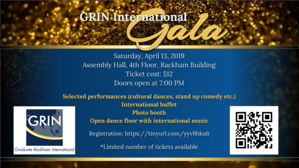 GRIN International Gala Flyer
