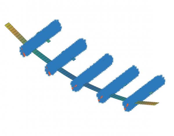 XHALE Clamped and Particles
