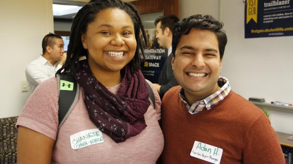 First-generation student and first-generation staff member