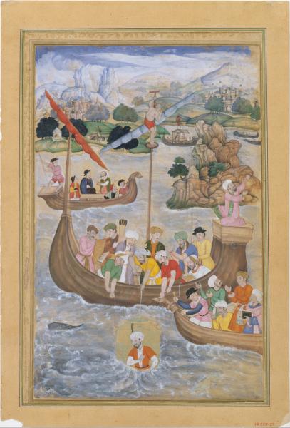 Mukunda, Alexander is Lowered into the Sea, 1597-8